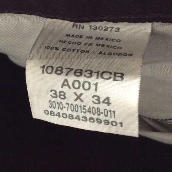 NWT Rustler Classic Regular Fit Straight Leg Jeans Mens Size 36x34 Heavyweight - Picture 8 of 8